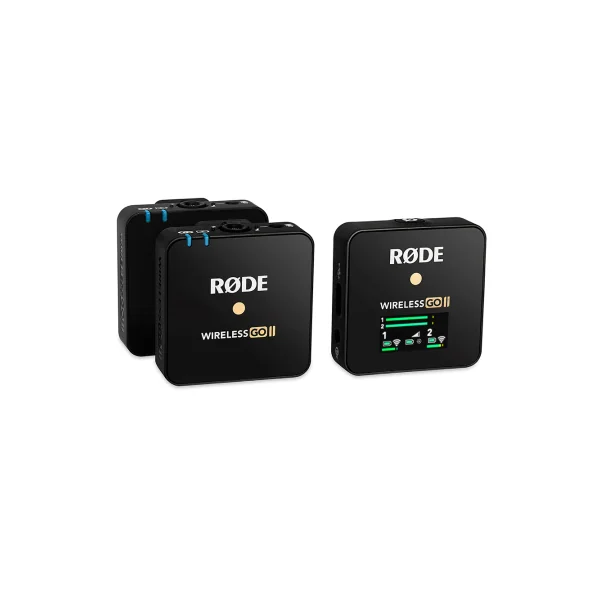 Wireless GO II Rode un récepteur + 2 émetteurs micro omni 2.4Ghz