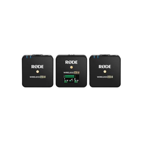 Wireless GO II Rode un récepteur + 2 émetteurs micro omni 2.4Ghz