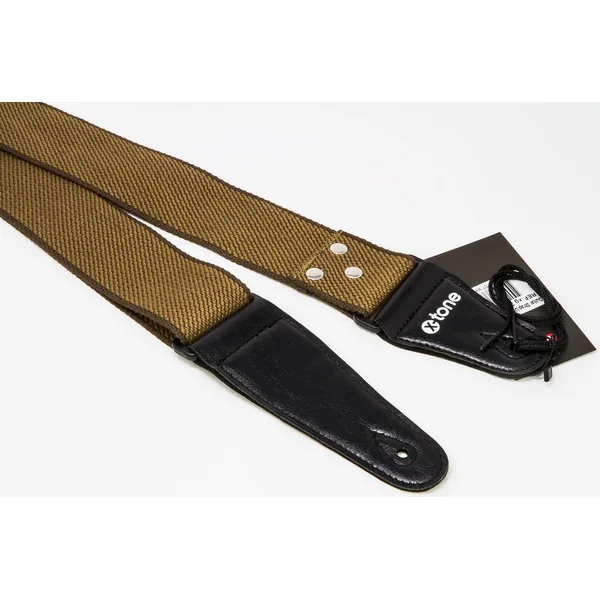 XG 3108 Cotton Guitar Strap - Khaki