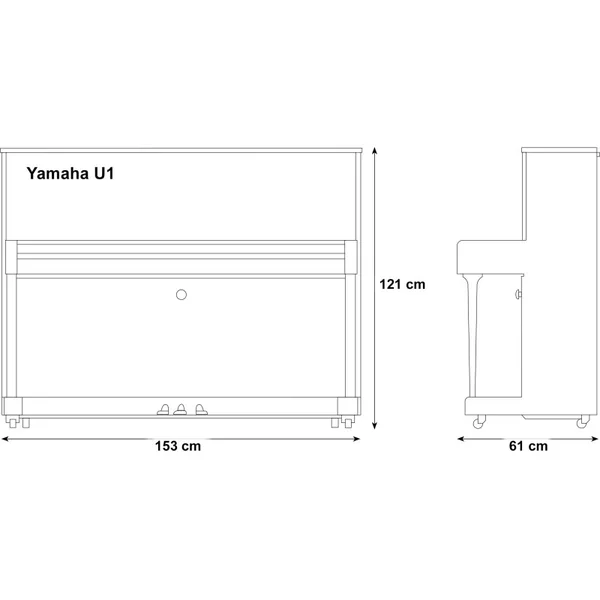 Yamaha U1 Silent (U1 SH3)
