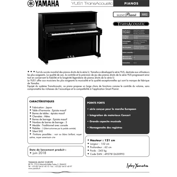 Yamaha YUS-1 TA3 - TransAcoustic
