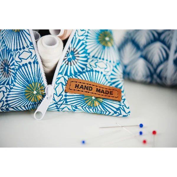 Étiquettes à coudre VBS « Handmade », 100 pc., tissu