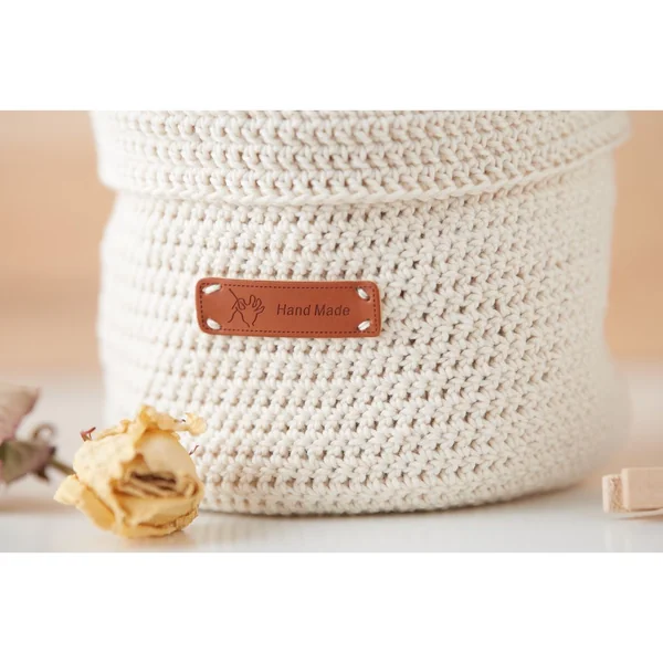 Étiquettes à coudre VBS « Handmade », 25 pc.