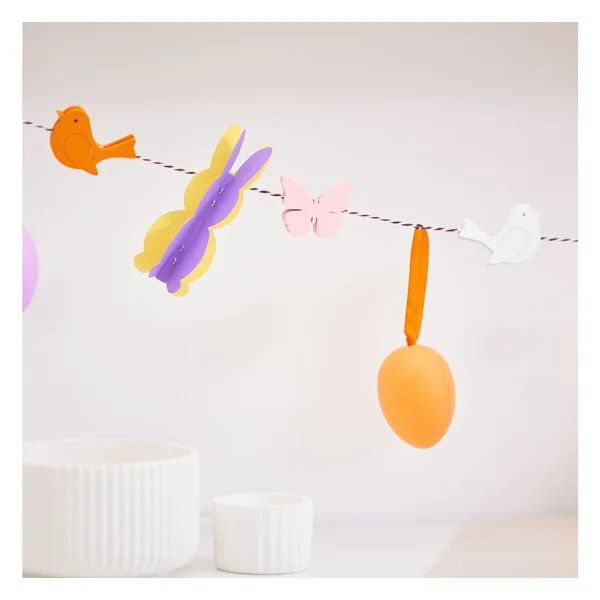 Œufs déco VBS « Couleurs assorties », 6 cm, 42 pc.