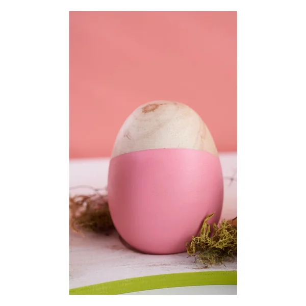 Œufs en bois VBS, 8 cm